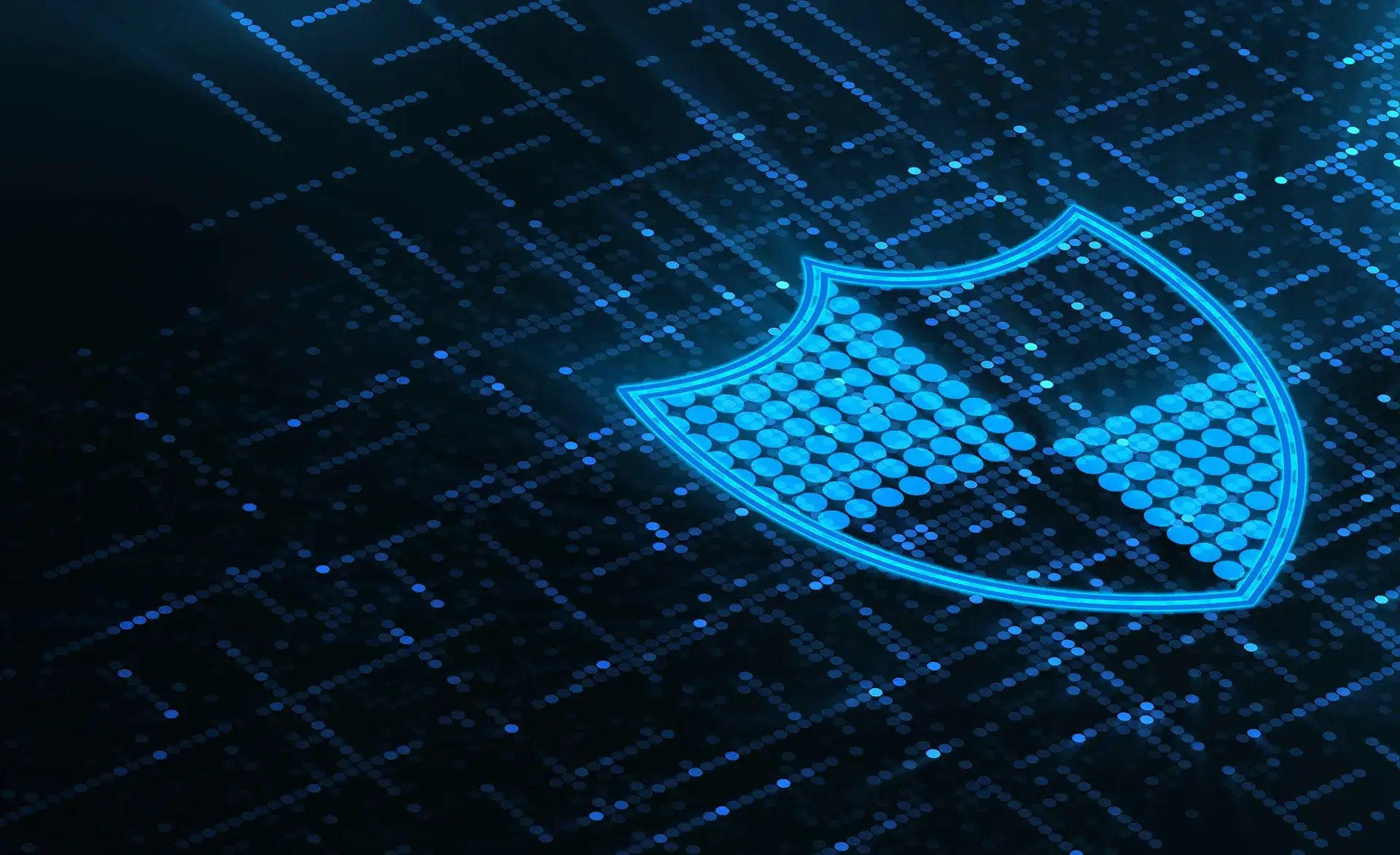 Digitale Radaransicht mit mehreren Flugzeugen, eingeblendet vor dem Ausblick aus einem Towerfenster.